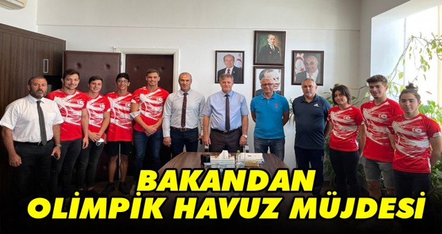 BAKANDAN OLİMPİK HAVUZ MÜJDESİ