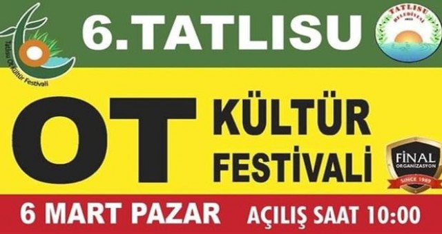 Tatlısu 6. Ot Kültür Festivali, pazar günü