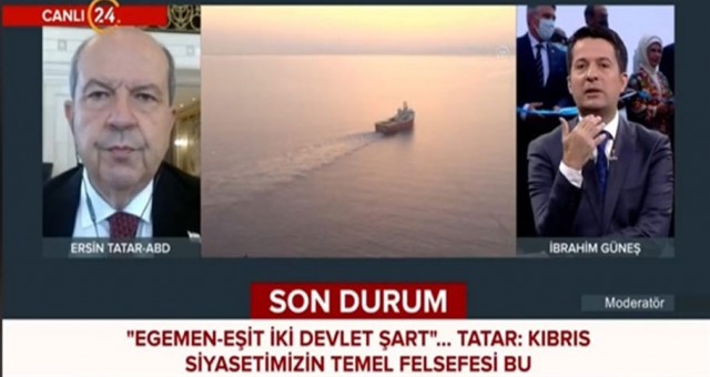 Tatar: Kıbrıs’ta iki ayrı devletin varlığı kabul edilmeli