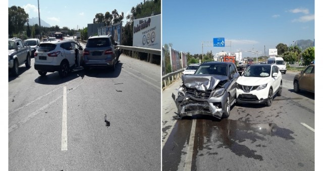 Girne – Alsancak yolunda kaza