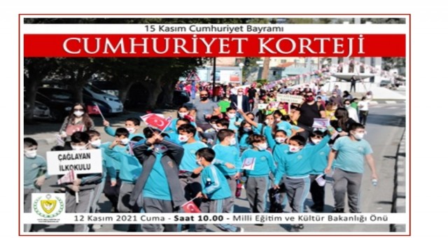 15 Kasım Cumhuriyet Bayramı kutlamaları yarın “Cumhuriyet korteji” ile başlıyor