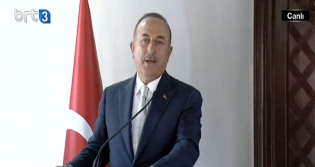 Çavuşoğlu: Kıbrıs Türk halkını azınlık olarak gören bu zihniyeti biz de artık yok sayıyoruz