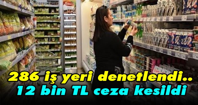 Ticaret Dairesi denetimlere devam ediyor