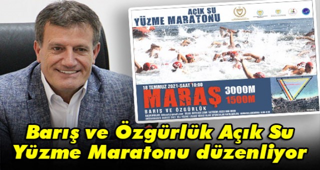 Barış ve Özgürlük Açık Su Yüzme Maratonu düzenliyor