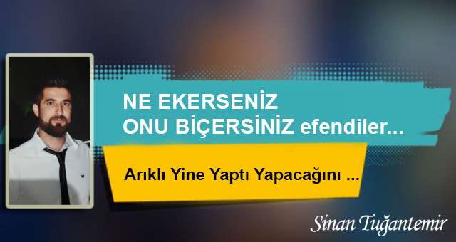 Arıklı Yine Yaptı Yapacağını ...