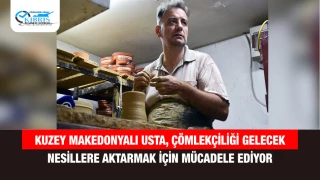 Kuzey Makedonyalı Usta, Çömlekçiliği Gelecek Nesillere Aktarmak İçin Mücadele Ediyor