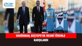 Erhürman, Beştepe’de Resmi Törenle Karşılandı