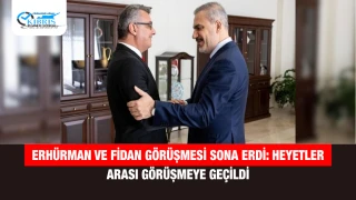 Erhürman ve Fidan Görüşmesi Sona Erdi: Heyetler Arası Görüşmeye Geçildi
