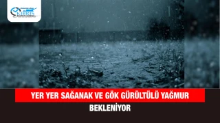Yer yer sağanak ve gök gürültülü yağmur bekleniyor