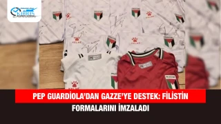 Pep Guardiola’dan Gazze’ye Destek: Filistin Formalarını İmzaladı