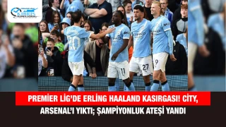 Premier Lig’de Erling Haaland Kasırgası! City, Arsenal’ı Yıktı; Şampiyonluk Ateşi Yandı