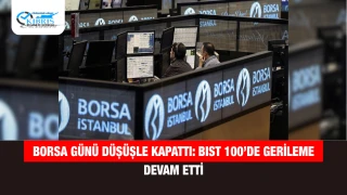 Borsa günü düşüşle kapattı: BIST 100’de gerileme devam etti