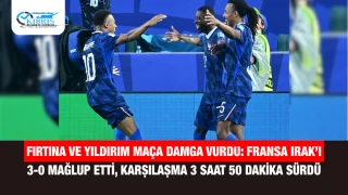 Fırtına ve Yıldırım Maça Damga Vurdu: Fransa Irak’ı 3-0 Mağlup Etti, Karşılaşma 3 Saat 50 Dakika Sürdü