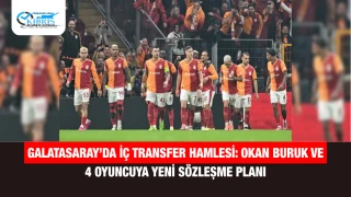 Galatasaray’da İç Transfer Hamlesi: Okan Buruk ve 4 Oyuncuya Yeni Sözleşme Planı