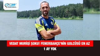 Vedat Muriqi şoku! Fenerbahçe’nin golcüsü en az 1 ay yok